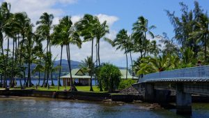 Coconut Island in Hilo Bay