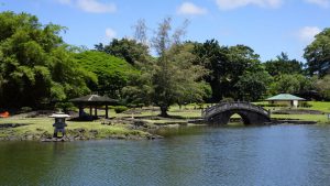 Liliouokalani Gardens on Bayan Drive